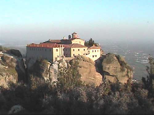 The Monastery of St. Stephen in Meteora Greece